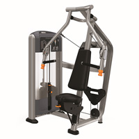 Converging chest press